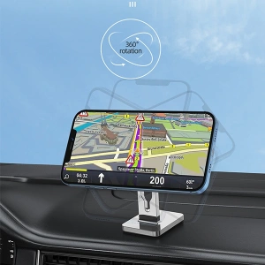 AWEI X19 Dashboard Magnetic Car Mount Silver/Black 
