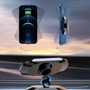 Hurtownia GSM - Suport auto magnetic AWEI X20 pentru bord gri/metalizat. - AWEI119 - {ean13} - Hurt