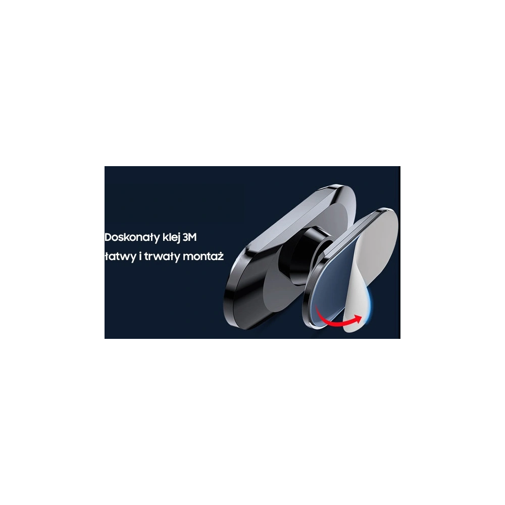 Hurtownia GSM - Magnetický automobilový držák AWEI X20 na palubní desku šedý/metalická šedá - AWEI119 - {ean13} - Hurt