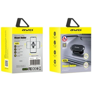 Hurtownia GSM - Magnetische Autohalterung AWEI X20 für das Armaturenbrett grau/metallisch grau - AWEI119 - {ean13} - Hurt