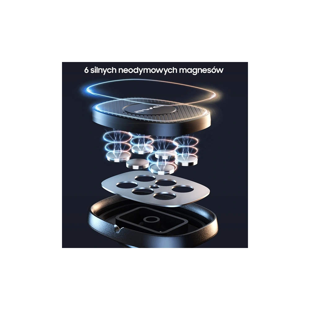 Wholesale AWEI X21 Air Vent Magnetic Car Mount Black - AWEI120 - {ean13} - Hurt