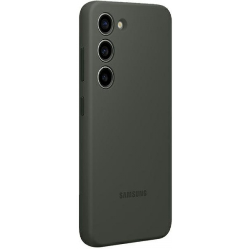 Samsung Distributor - 8806094770827 - SMG845 - Samsung Galaxy S23 EF-PS911TG Silicone Cover Green - B2B homescreen