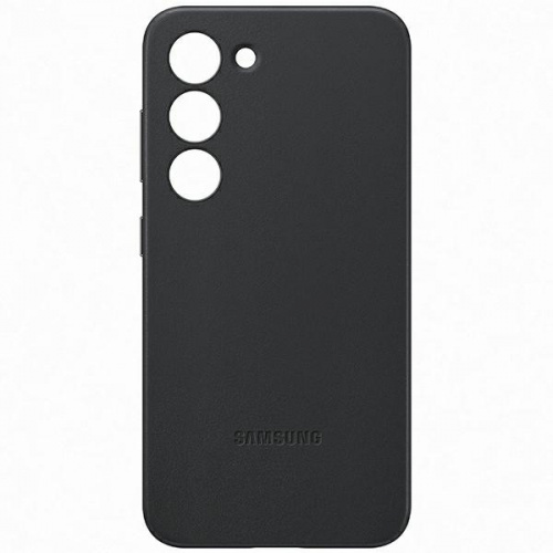 Samsung Distributor - 8806094770421 - SMG851 - Samsung Galaxy S23 EF-VS911LB Leather Cover Black - B2B homescreen