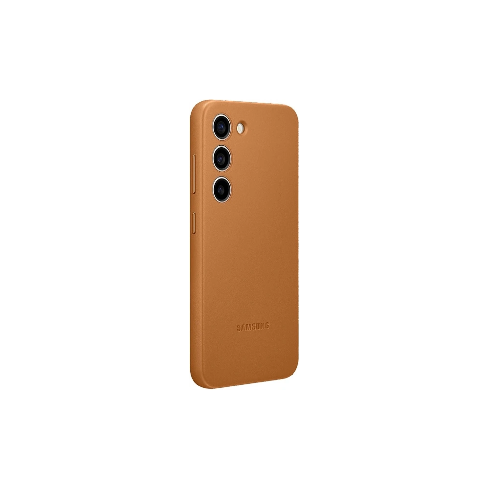 Wholesale Samsung Galaxy S23+ Plus EF-VS916LA Leather Cover Camel - SMG853 - {ean13} - Hurt
