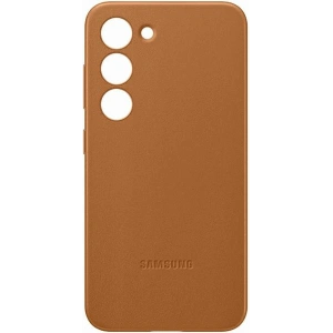 Hurtownia GSM - Etui Samsung Galaxy S23+ Plus EF-VS916LA Piele Camel - SMG853 - {ean13} - Hurt