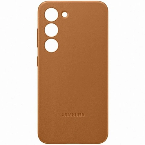 Etui Samsung Galaxy S23+ Plus EF-VS916LA Leather Cover Camel 