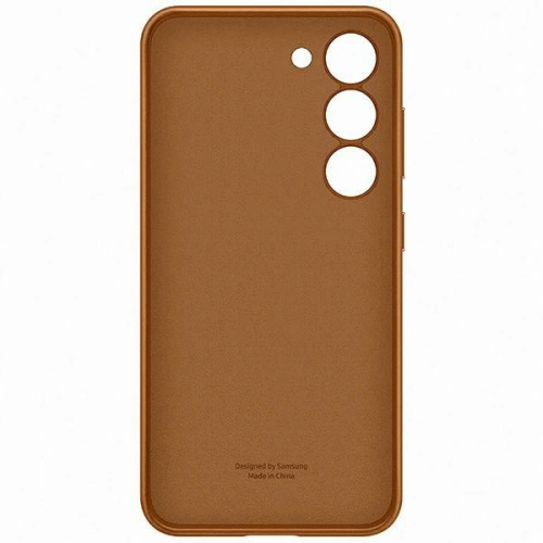 Etui Samsung Galaxy S23+ Plus EF-VS916LA Leather Cover Camel 