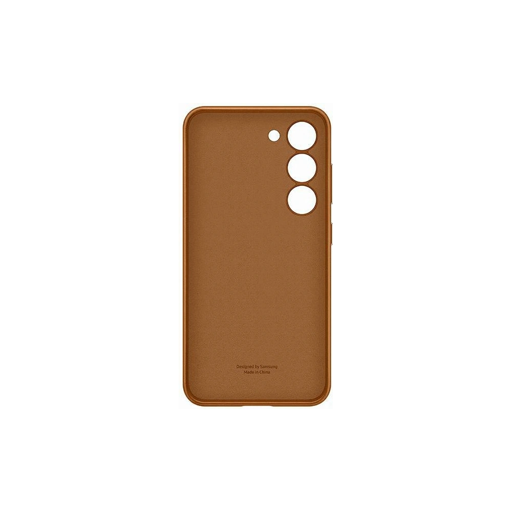 Wholesale Samsung Galaxy S23+ Plus EF-VS916LA Leather Cover Camel - SMG853 - {ean13} - Hurt