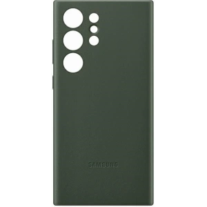 Wholesale Samsung Galaxy S23 Ultra EF-VS918LG Leather Cover Green - SMG856 - {ean13} - Hurt