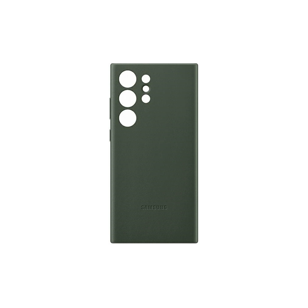 Hurtownia GSM - Etui Samsung Galaxy S23 Ultra EF-VS918LG kožený obal zelený - SMG856 - {ean13} - Hurt