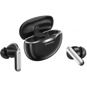 Wholesale AWEI Earphones Bluetooth 5.3 T50 TWS + stacja dokująca czarny/black - AWEI123 - {ean13} - Hurt