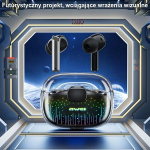 AWEI Earphones Bluetooth 5.3 T52 Pro TWS black