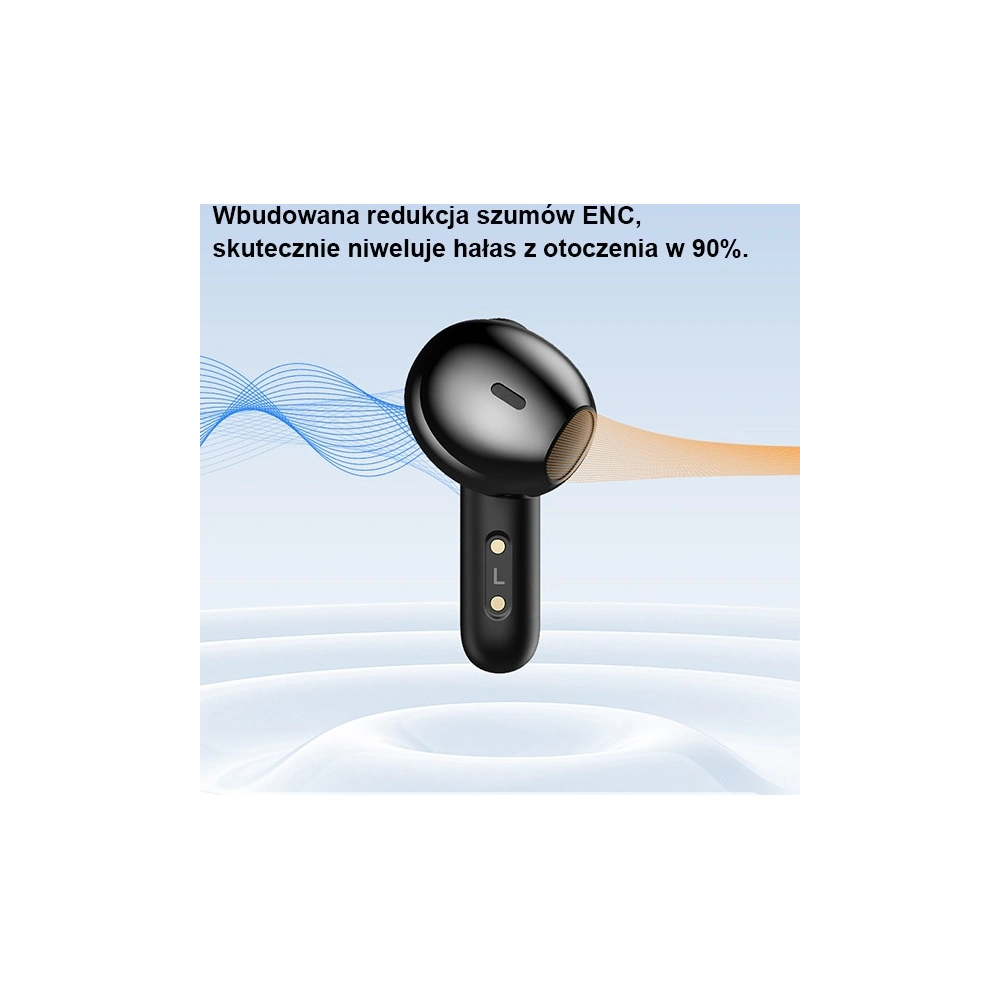Hurtownia GSM - Căști TWS AWEI Bluetooth 5.3 T66 negre - AWEI125 - {ean13} - Hurt