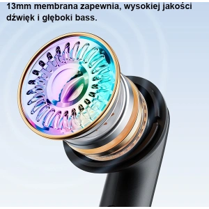 Hurtownia GSM - Sluchátka TWS AWEI Bluetooth 5.3 T66 černé - AWEI125 - {ean13} - Hurt