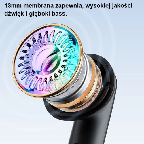 Słuchawki TWS AWEI Bluetooth 5.3 T66 czarne