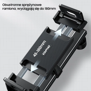 Hurtownia GSM - Uchwyt do zagłówka AWEI X40 czarny/black - AWEI129 - {ean13} - Hurt