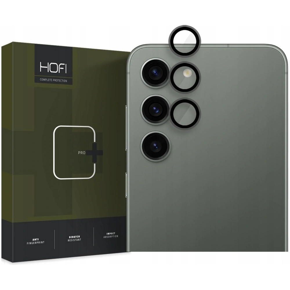 Hurtownia GSM - Sticlă pentru obiectivul aparatului Hofi Camring Pro+ Samsung Galaxy S23/S23+ Plus Black - HOFI341 - {ean13} - Hurt