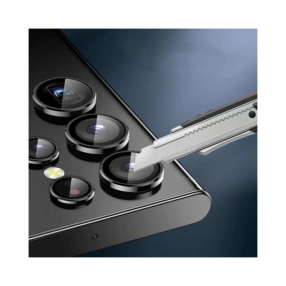 Hurtownia GSM - Sticlă pentru obiectivul aparatului Hofi Camring Pro+ Samsung Galaxy S23/S23+ Plus Black - HOFI341 - {ean13} - Hurt