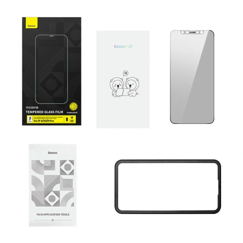 Szkło hartowane Baseus Privacy Glass SGQP050802 0.3mm Apple iPhone 11 Pro/XS/X