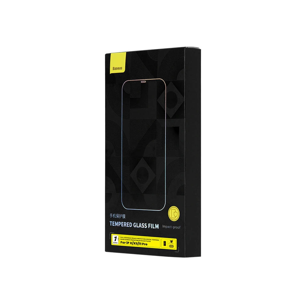 Hurtownia GSM - Gehärtetes Glas Baseus Privacy Glass SGQP050802 0.3mm Apple iPhone 11 Pro/XS/X - BSU3969 - {ean13} - Hurt