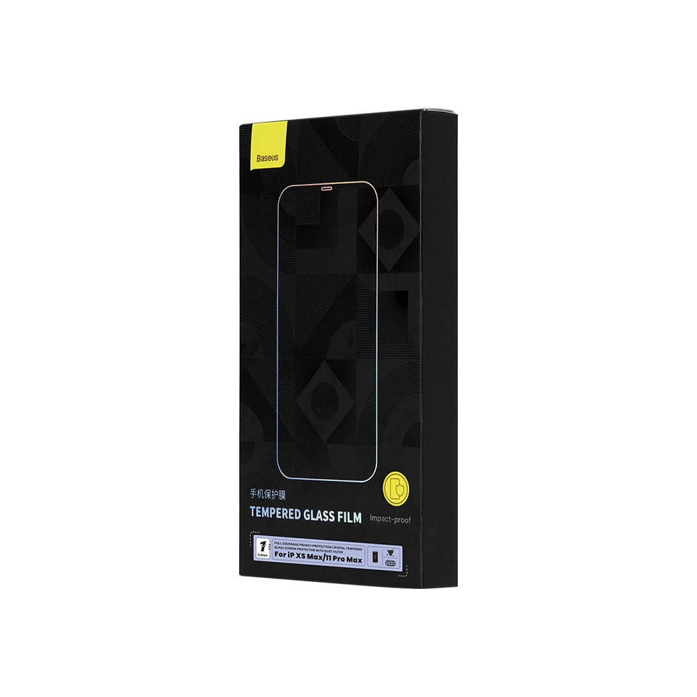 Hurtownia GSM - Gehärtetes Glas Baseus Privacy Glass SGQP050902 0.3mm Apple iPhone 11 Pro Max/XS Max - BSU3970 - {ean13} - Hurt