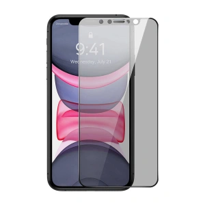 Hurtownia GSM - Edzett üveg Baseus Privacy Glass SGQP051002 0.3mm Apple iPhone 11/XR - BSU3971 - {ean13} - Hurt