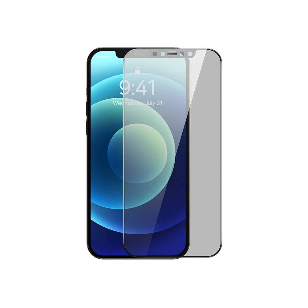 Hurtownia GSM - Edzett üveg Baseus Privacy Glass SGQP051102 0.3mm Apple iPhone 12/12 Pro - BSU3972 - {ean13} - Hurt