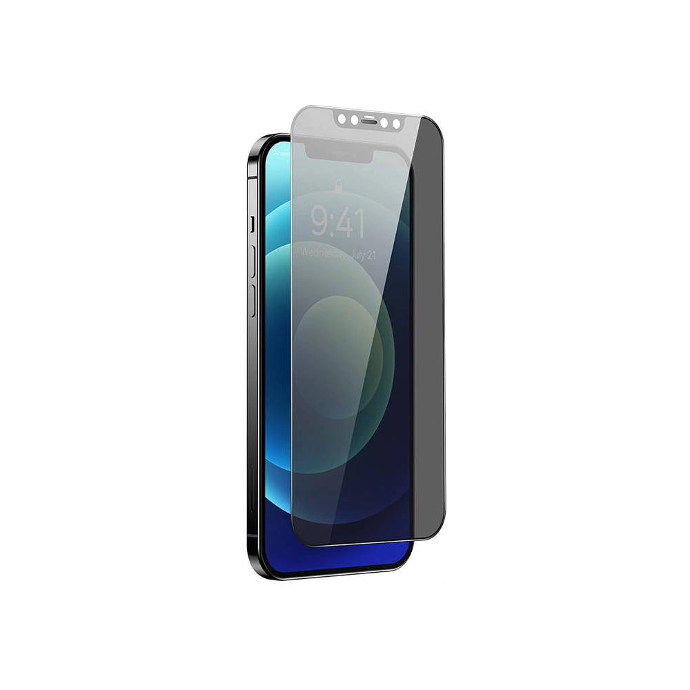 Hurtownia GSM - Edzett üveg Baseus Privacy Glass SGQP051102 0.3mm Apple iPhone 12/12 Pro - BSU3972 - {ean13} - Hurt