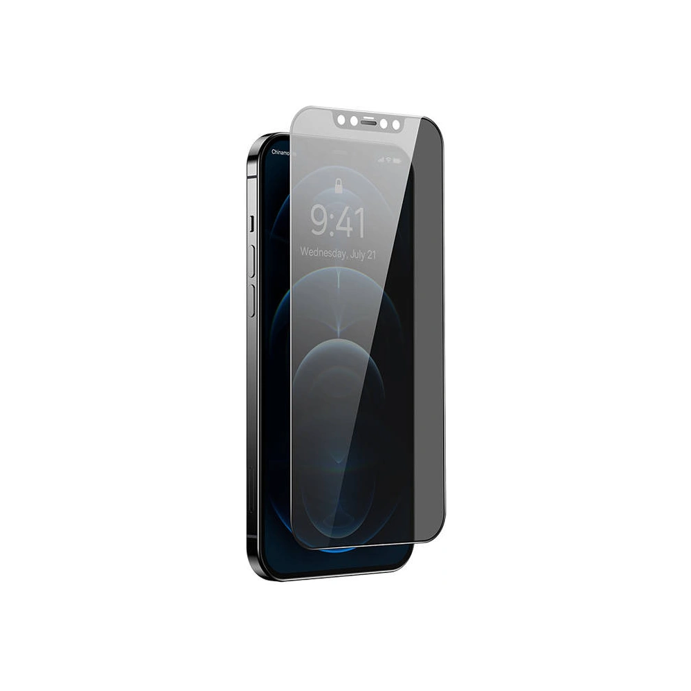 Hurtownia GSM - Edzett üveg Baseus Privacy Glass SGQP051202 0.3mm Apple iPhone 12 Pro Max - BSU3973 - {ean13} - Hurt