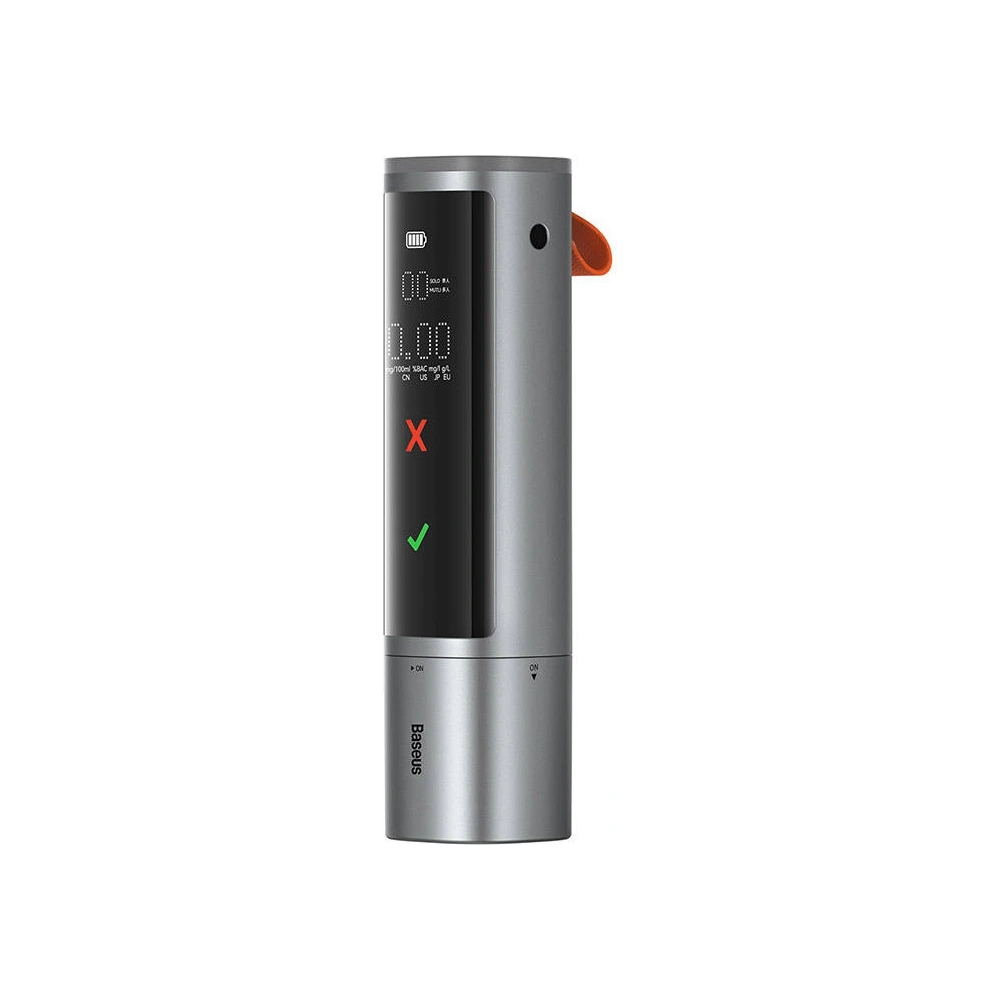 Hurtownia GSM - Elektronischer Atemalkoholtester Baseus SafeJourney Pro (grau) - BSU3976 - {ean13} - Hurt