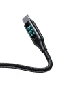 Wholesale Mcdodo CA-1080 USB-A/USB-C with display Cable, 66W, 6A, 1.2m (black) - MDD82 - {ean13} - Hurt