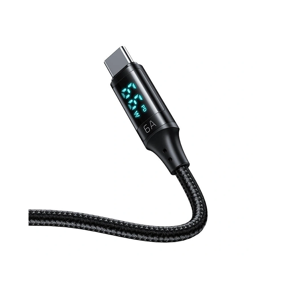 Wholesale Mcdodo CA-1080 USB-A/USB-C with display Cable, 66W, 6A, 1.2m (black) - MDD82 - {ean13} - Hurt