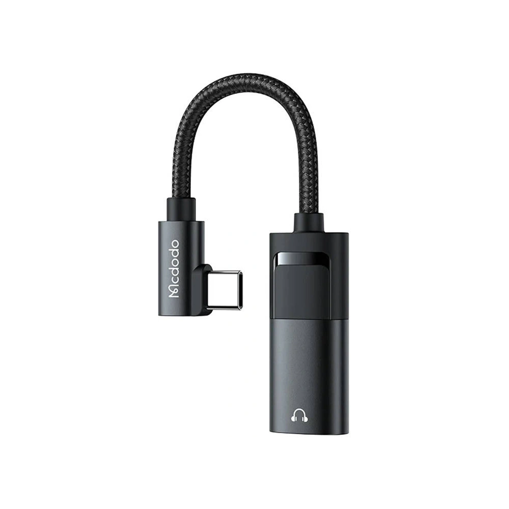 Hurtownia GSM - Adaptér Mcdodo CA-1880 USB-C/USB-C + AUX mini jack 3.5mm (černý) - MDD83 - {ean13} - Hurt