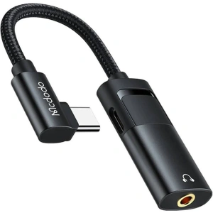 Hurtownia GSM - Adaptér Mcdodo CA-1880 USB-C/USB-C + AUX mini jack 3.5mm (černý) - MDD83 - {ean13} - Hurt