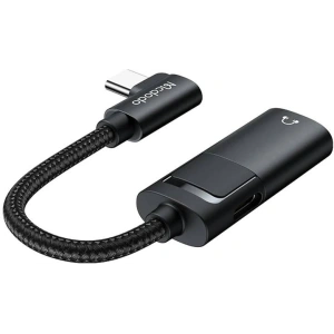 Hurtownia GSM - Adaptér Mcdodo CA-1880 USB-C/USB-C + AUX mini jack 3.5mm (černý) - MDD83 - {ean13} - Hurt