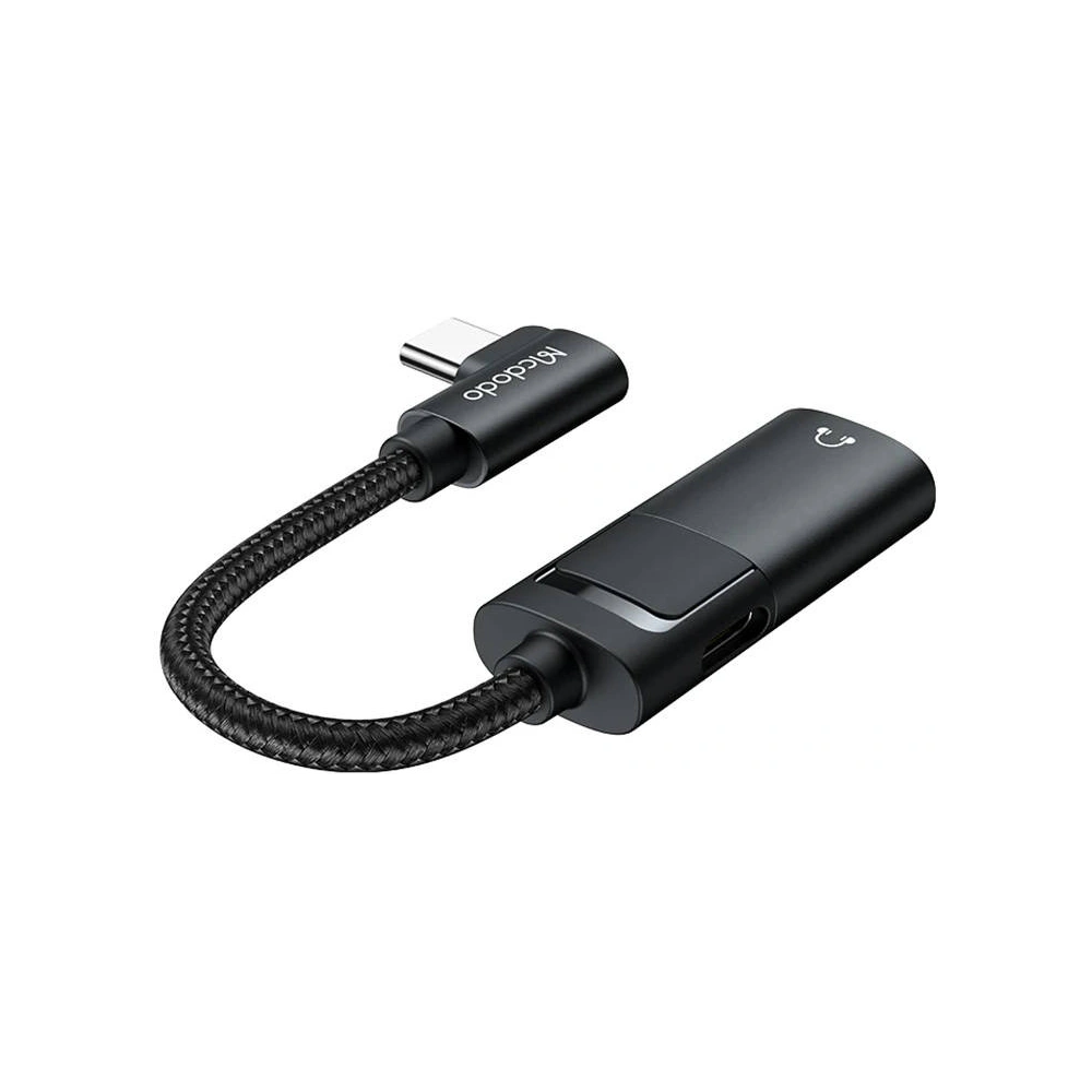 Hurtownia GSM - Adaptér Mcdodo CA-1880 USB-C/USB-C + AUX mini jack 3.5mm (černý) - MDD83 - {ean13} - Hurt