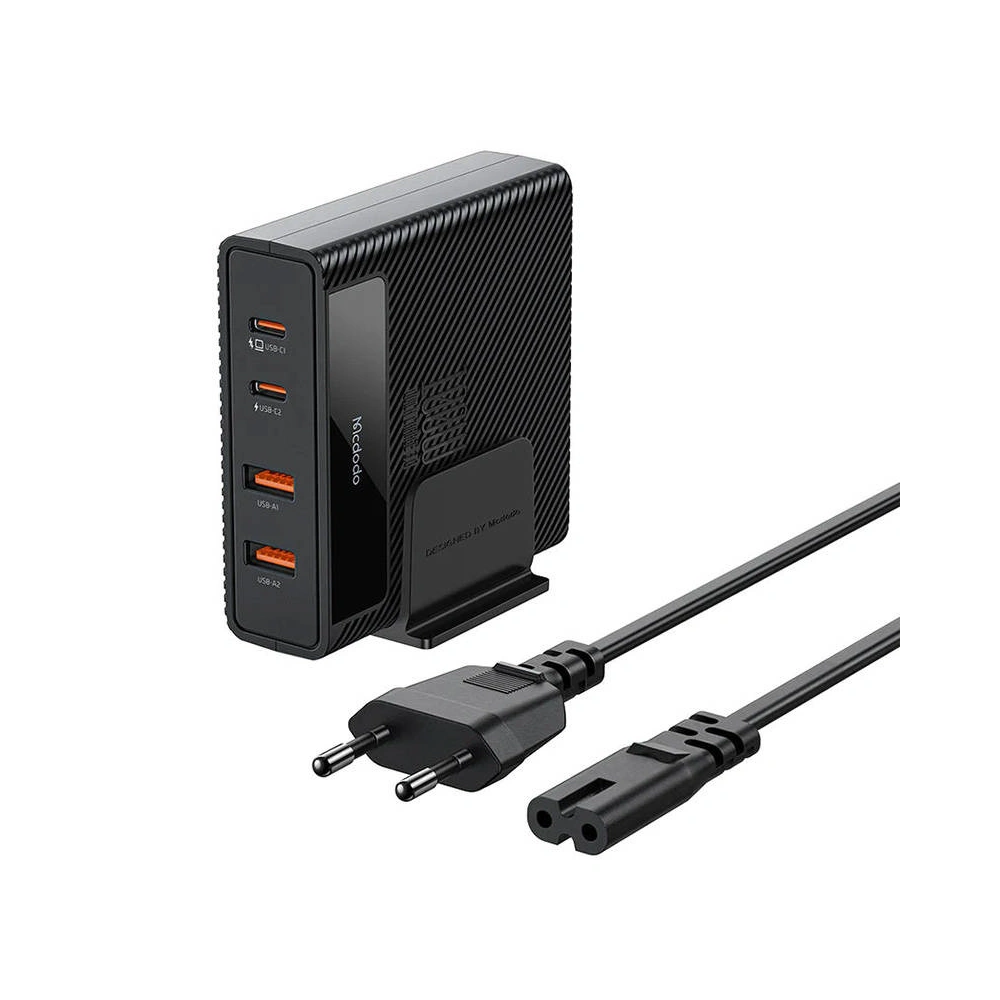 Hurtownia GSM - Ladegerät GaN Mcdodo Hyperspace CH-1802 2xUSB-C, 2xUSB-A 100W (schwarz) - MDD90 - {ean13} - Hurt