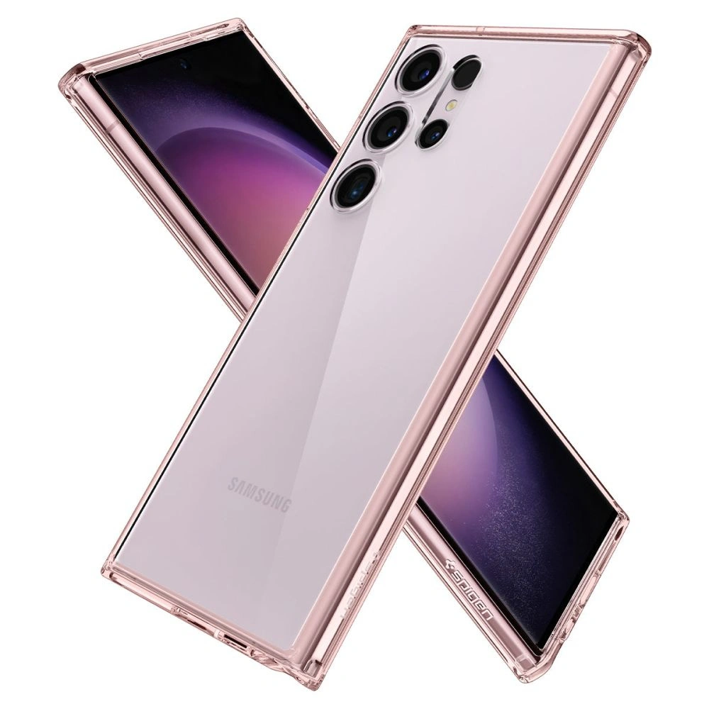 Hurtownia GSM - Etui Spigen Ultra Hybrid Samsung Galaxy S23 Ultra Rózsaszín Kristály - SPN2778 - {ean13} - Hurt