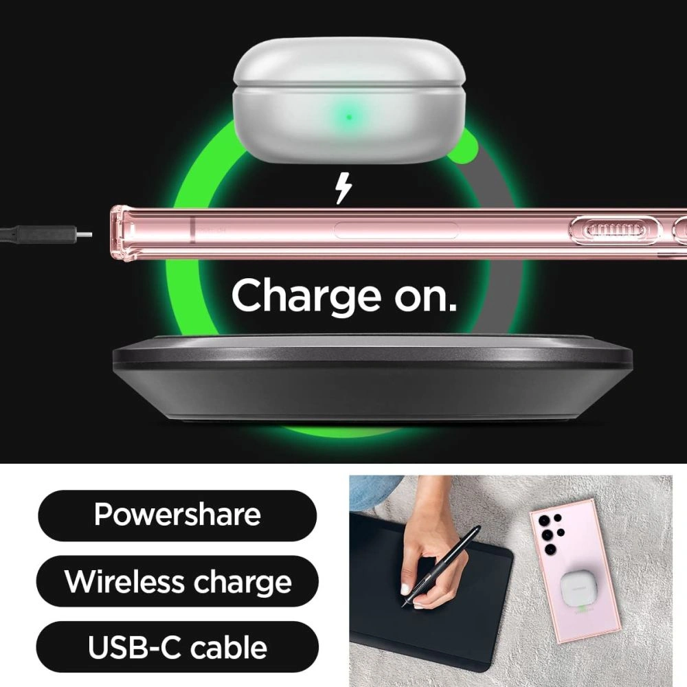 Hurtownia GSM - Etui Spigen Ultra Hybrid Samsung Galaxy S23 Ultra Rózsaszín Kristály - SPN2778 - {ean13} - Hurt