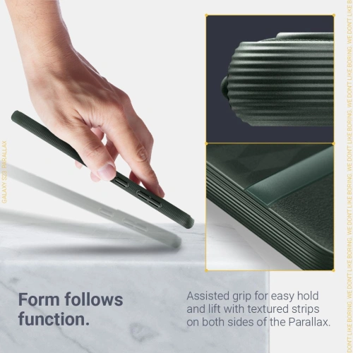 Etui Caseology Parallax Samsung Galaxy S23 Midnight Green