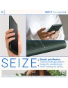 Hurtownia GSM - Etui Caseology Parallax Samsung Galaxy S23 Ultra Verde Miezul Nopții - CSL96 - {ean13} - Hurt
