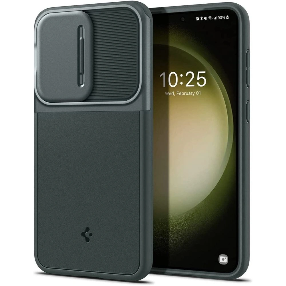 Hurtownia GSM - Etui Spigen Optik Armor Samsung Galaxy S23 Abyss Green - SPN2782 - {ean13} - Hurt