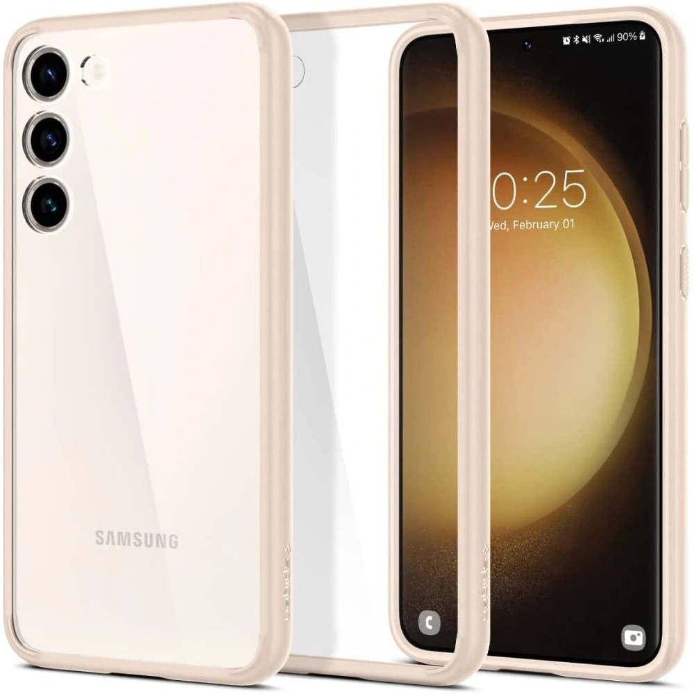 Hurtownia GSM - Etui Spigen Ultra Hybrid Samsung Galaxy S23 Bej Sand - SPN2783 - {ean13} - Hurt