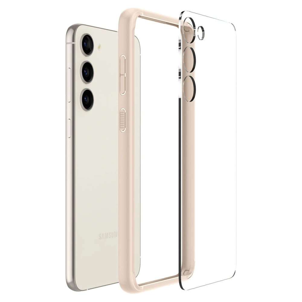 Hurtownia GSM - Etui Spigen Ultra Hybrid Samsung Galaxy S23 Bej Sand - SPN2783 - {ean13} - Hurt
