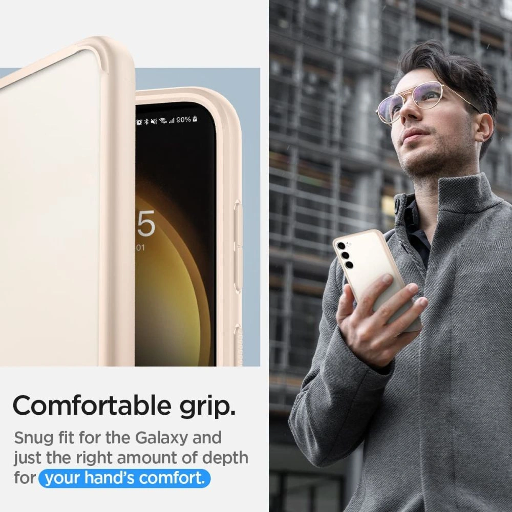 Hurtownia GSM - Etui Spigen Ultra Hybrid Samsung Galaxy S23 Písečná béžová - SPN2783 - {ean13} - Hurt