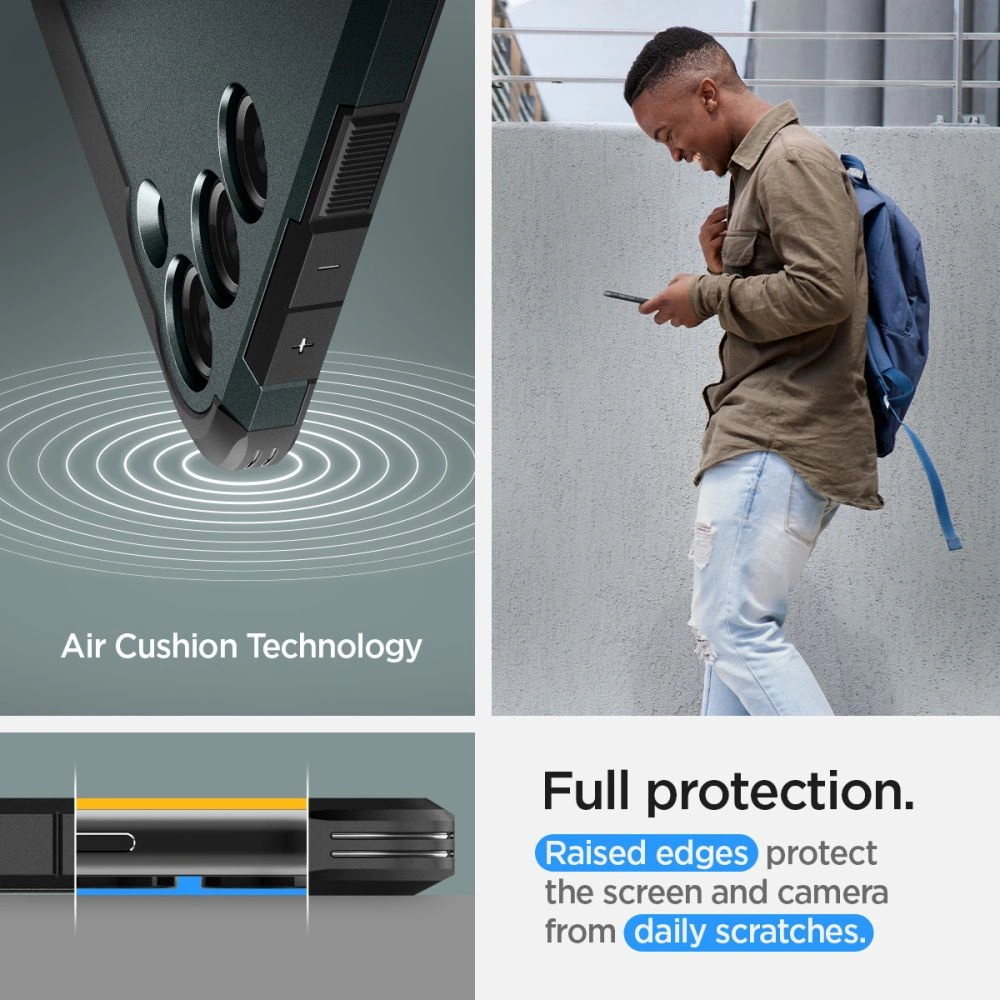 Hurtownia GSM - Etui Spigen Tough Armor Samsung Galaxy S23+ Plus Abyss Grün - SPN2784 - {ean13} - Hurt