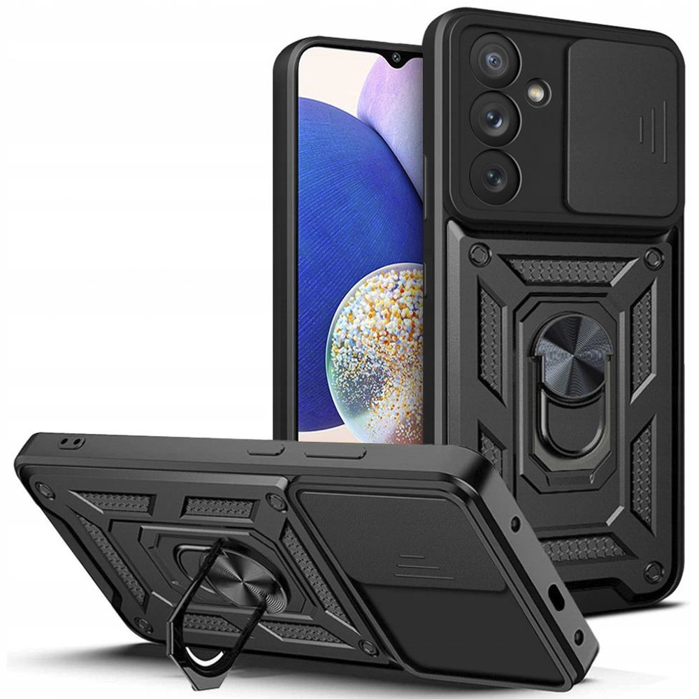 Hurtownia GSM - Etui Tech-Protect CamShield Pro Samsung Galaxy A14 5G Fekete - THP1759 - {ean13} - Hurt