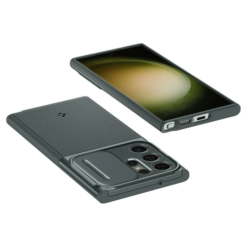 Wholesale Spigen Optik Armor Samsung Galaxy S23 Ultra Abyss Green - SPN2785 - {ean13} - Hurt