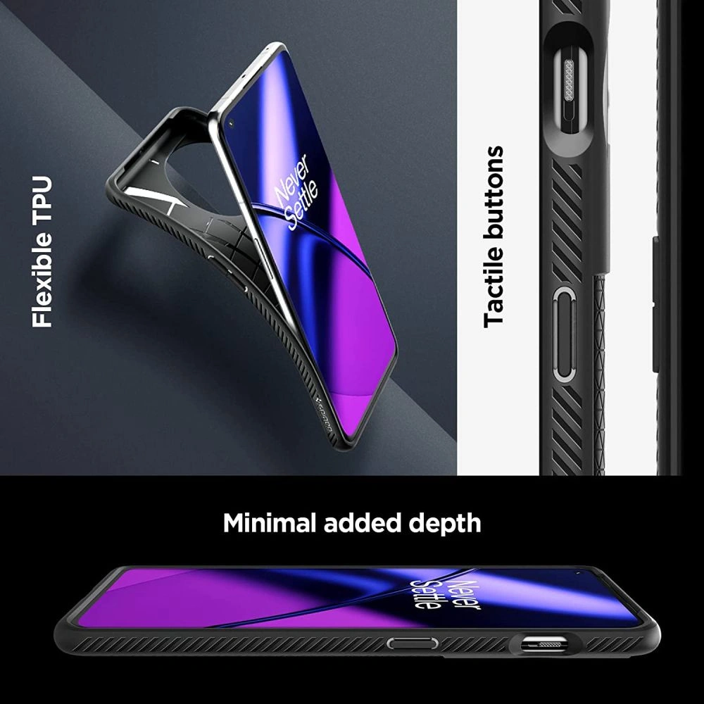 Hurtownia GSM - Etui Spigen Liquid Air OnePlus 11 5G Matt Fekete - SPN2786 - {ean13} - Hurt