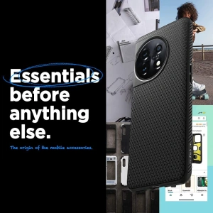 Hurtownia GSM - Etui Spigen Liquid Air OnePlus 11 5G Matt Fekete - SPN2786 - {ean13} - Hurt